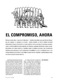 El compromiso, ahora  / José Monleón | Biblioteca Virtual Miguel de Cervantes