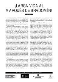 ¡Larga vida al Marqués de Bradomín!  / Itziar Pascual Ortiz | Biblioteca Virtual Miguel de Cervantes