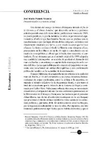 Presente histórico y novela actual / José María Pozuelo Yvancos | Biblioteca Virtual Miguel de Cervantes