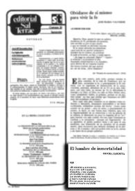 El hambre de inmortalidad / Concha Zardoya | Biblioteca Virtual Miguel de Cervantes