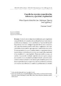 Cuando los expertos crean derecho: deferencia, opacidad y legitimidad  / Damiano Canale | Biblioteca Virtual Miguel de Cervantes