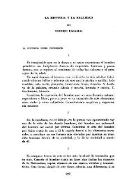 La Historia y la realidad / por Sigfrido Radaelli | Biblioteca Virtual Miguel de Cervantes