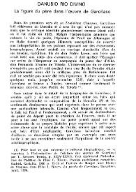 Danubio río divino. La figure du père dans l'œuvre de Garcilaso / Sadi Lakhdari | Biblioteca Virtual Miguel de Cervantes