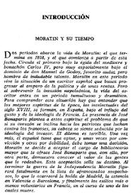 Introducción a "La comedia nueva. El sí de las niñas" / Guillermo Díaz-Plaja | Biblioteca Virtual Miguel de Cervantes