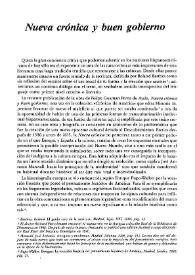 "Nueva crónica y buen gobierno"  / Gema Areta Marigó  | Biblioteca Virtual Miguel de Cervantes