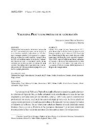 Valbuena Prat y los poetas de su generación / Francisco Javier Díez de Revenga | Biblioteca Virtual Miguel de Cervantes