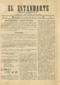 El Estandarte : periódico independiente. Tomo I, núm. 7, febrero 19 de 1902 | Biblioteca Virtual Miguel de Cervantes