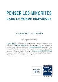 Penser les minorités dans le monde hispanique / Coordination, Rica Amrán | Biblioteca Virtual Miguel de Cervantes