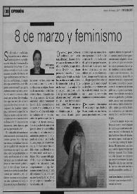 8 de marzo y feminismo / José Carlos Rovira | Biblioteca Virtual Miguel de Cervantes