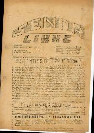 Senda Libre. Año I, núm. 11, 21 de enero de 1949 | Biblioteca Virtual Miguel de Cervantes