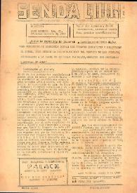 Senda Libre. [Año I], núm. 16, 29 de abril de 1949 | Biblioteca Virtual Miguel de Cervantes