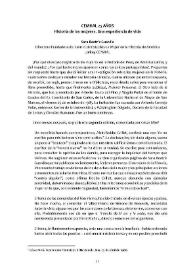 CEMHAL 25 años. Historia de las mujeres. Una experiencia de vida / Sara Beatriz Guardia | Biblioteca Virtual Miguel de Cervantes