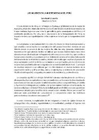 Las mujeres en la independencia del Perú / Sara Beatriz Guardia | Biblioteca Virtual Miguel de Cervantes