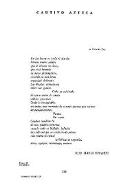 Cautivo azteca  / Jose María Bermejo  | Biblioteca Virtual Miguel de Cervantes