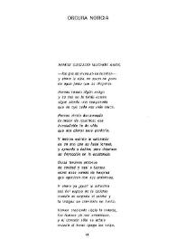 Oscura noticia / Luis Rosales | Biblioteca Virtual Miguel de Cervantes