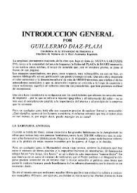 Introducción general a "Nueva  Larousse" / por Guillermo Díaz-Plaja  | Biblioteca Virtual Miguel de Cervantes