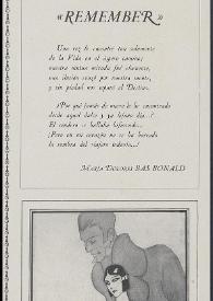 Remember / María Dolores Bas Bonald | Biblioteca Virtual Miguel de Cervantes