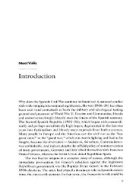 Teaching Representations of the Spanish Civil War. Introduction / Noël Valis | Biblioteca Virtual Miguel de Cervantes