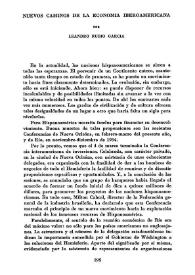 Nuevos caminos de la economía iberoamericana  / por Leandro Rubio García | Biblioteca Virtual Miguel de Cervantes