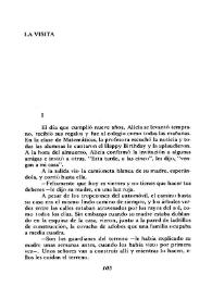 La visita / Alonso Cueto | Biblioteca Virtual Miguel de Cervantes